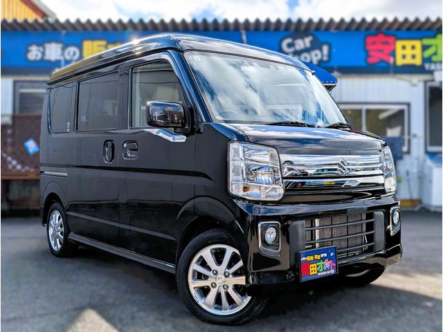 エブリイワゴン PZターボ ハイルーフ 衝突軽減ブレーキ ナビフルセグTVバックカメラブルートゥース パワースライドドア ドライブレコーダー コーナーセンサー ステアリングスイッチ 禁煙車 アイソフィックス ETC(39枚目)