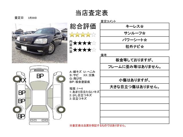 アスリートG サンルーフ 社外ナビ 車高調 キーレス(2枚目)