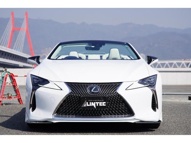 ＬＣ ＬＣ５００　コンバーチブル　法人ワンオーナー　モデリスタフルエアロ　純正ナビ・地デジＴＶ／ＣＤ／ＤＶＤ／ＵＳＢ／ＡＵＸ／Ｂｌｕｅｔｏｏｔｈ／ＳＤ　バックカメラ　ヘッドアップディスプレイ　レーダークルーズコントロール（3枚目）