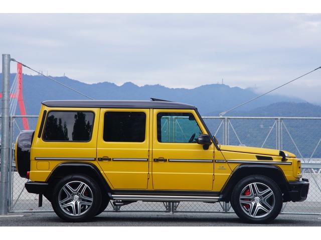 Ｇクラス Ｇ６３　ＡＭＧ　１００ｔｈアニバーサリーエディション　ユーザー様下取車　国内６台　サンルーフ　特別仕様（オブシディアンブラック）　ハーマーカードン　アルカンターラルーフライニング　カーボンインテリアトリム　前席ベンチレーター　純正２０インチアルミホイール（5枚目）