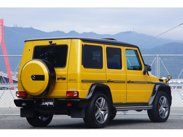 Ｇクラス Ｇ６３　ＡＭＧ　１００ｔｈアニバーサリーエディション　ユーザー様下取車　国内６台　サンルーフ　特別仕様（オブシディアンブラック）　ハーマーカードン　アルカンターラルーフライニング　カーボンインテリアトリム　前席ベンチレーター　純正２０インチアルミホイール（6枚目）