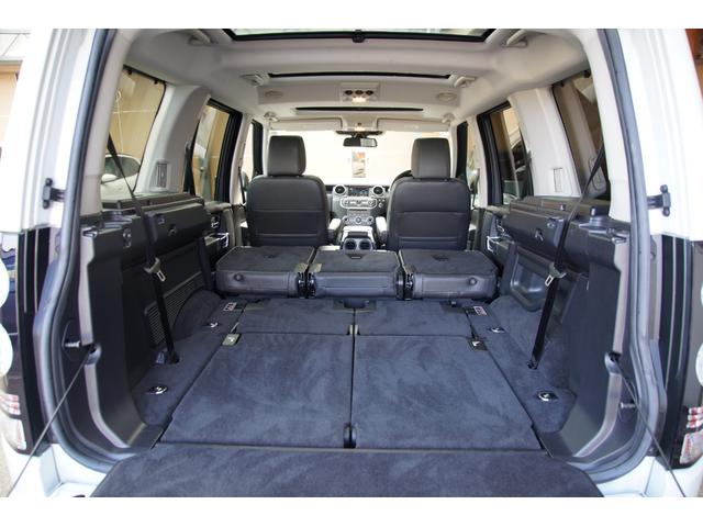 ディスカバリー SE ユーザー様買取車 ブラックデザインパック サンルーフ エアサス ラバーマット 前後シートヒーター 純正19インチAW クルーズコントロール メリディアンサウンドシステム プライバシーガラス(48枚目)