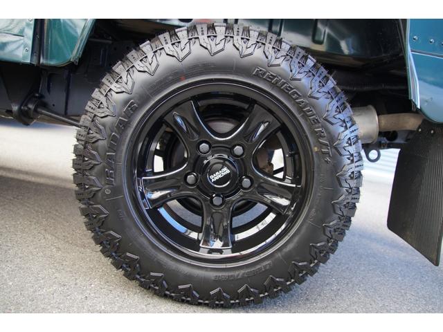 ディフェンダー ピックアップ　ＡＴ載替車両　ＮＯＸ／ＰＭ適合車　本革シート張替済　社外ステアリング　社外１０インチディスプレイオーディオ　専用ビルトインキッド取付　サイドステップブラック　社外グリル　ＬＥＤサイドランプ（59枚目）