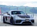 ７１８ケイマンＧＴ４　ＲＳ　ユーザー様買取車　ヴァイザッハ　クラブスポーツ　スポーツクロノ　スポーツエグゾースト　ＢＯＳＥ　ＰＤＬＳ　純正インディゴブルー２０インチＡＷ　ディープシーブルーロールゲージ　前後ドラレコ　禁煙車(4枚目)