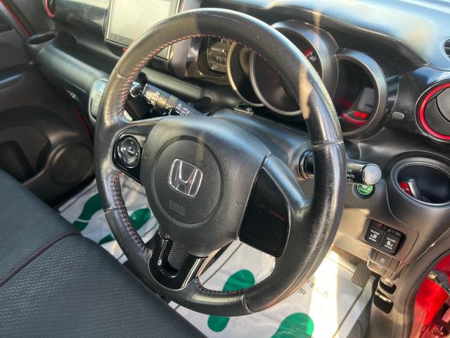 Ｎ－ＢＯＸカスタム Ｇ　ＳＳパッケージ　両側パワスラ　メモリーナビ　バックカメラ　車高調　ローダウン　社外ＬＥＤテール　フロントリップ　ＥＴＣ　地デジ　スマートキー　ＨＩＤ（15枚目）