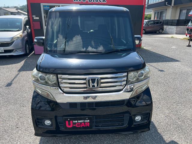Ｎ－ＢＯＸカスタム Ｇ　検２年　メモリーナビ　ＥＴＣ　地デジ　アルミ　ＨＩＤ　スマートキー　ベンチシート　タイミングチェーン（2枚目）