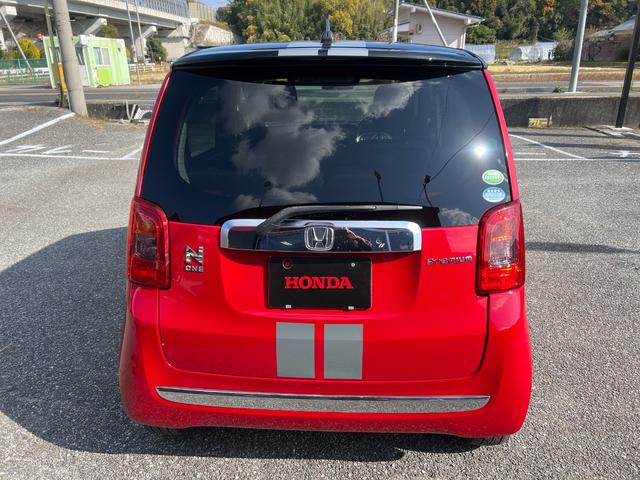 Ｎ－ＯＮＥ プレミアム　ツアラー・Ｌパッケージ　検２年　ターボ　メモリーナビ　バックカメラ　ＥＴＣ　地デジ　アルミ　ＨＩＤ　スマートキー（4枚目）