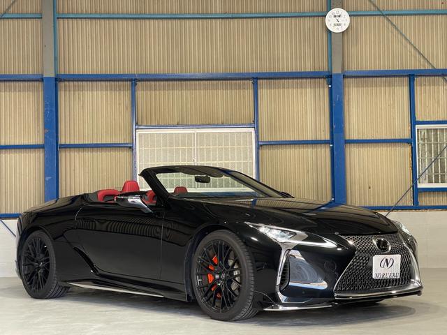 ＬＣ５００　コンバーチブル　ＴＲＤ鍛造２１ＡＷ　モデリスタエアロＦ　Ｓ　Ｒ　ＴＲＤミラーカバー　オレンジキャリパー　赤革シート　ヘッドアップディスプレイ　フルセグＴＶ　バックカメラ　クルーズコントロール　ＬＥＤヘッドライト(6枚目)