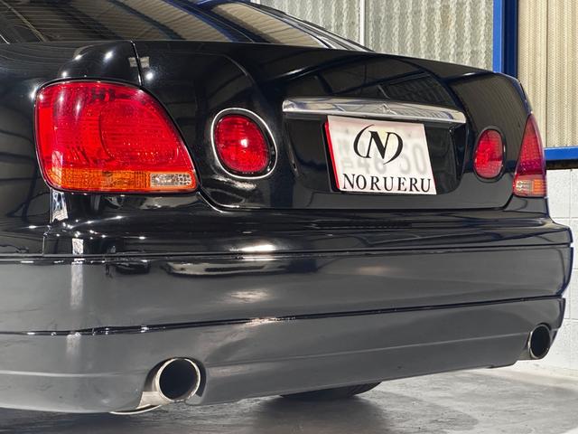 アリスト V300ベルテックスエディション 黒革 サンルーフ バーディークラブ車高調 フジツボマフラー ボルクレーシング18インチ HKSブーストコントローラー HKSメタルキャタライザー HKSインタークーラーパイピングキット(12枚目)