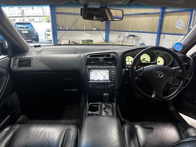 アリスト V300ベルテックスエディション 黒革 サンルーフ バーディークラブ車高調 フジツボマフラー ボルクレーシング18インチ HKSブーストコントローラー HKSメタルキャタライザー HKSインタークーラーパイピングキット(31枚目)