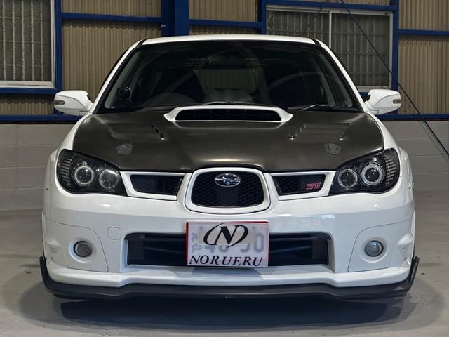 インプレッサ WRX STi F型 社外ボンネット ボルテックスGTウイング HKSマフラー 車高調 HKSブーストコントローラー 社外ヘッドライト 社外ナビ TV ETC タイミングベルト交換済み(4枚目)