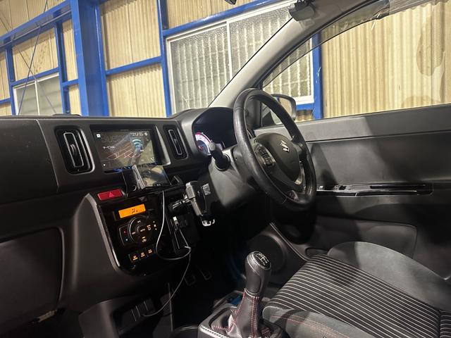 アルトワークス 　ＨＫＳマフラー　レイズＴＥ３７　１５インチ　ｎａｖｉｃ車高調　社外ボンネット　社外ディスプレイオーディオ　バックカメラ（11枚目）