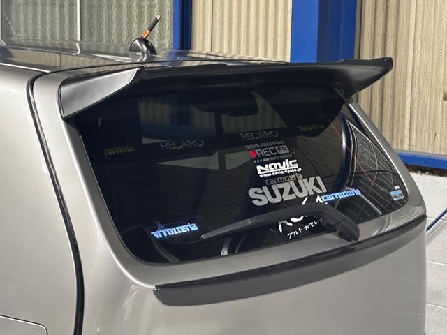 アルトワークス 　ＨＫＳマフラー　レイズＴＥ３７　１５インチ　ｎａｖｉｃ車高調　社外ボンネット　社外ディスプレイオーディオ　バックカメラ（13枚目）