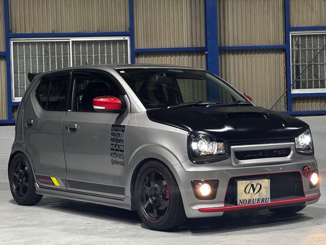 アルトワークス 　ＨＫＳマフラー　レイズＴＥ３７　１５インチ　ｎａｖｉｃ車高調　社外ボンネット　社外ディスプレイオーディオ　バックカメラ（14枚目）