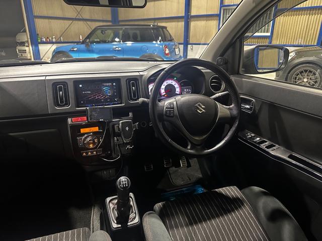 アルトワークス 　ＨＫＳマフラー　レイズＴＥ３７　１５インチ　ｎａｖｉｃ車高調　社外ボンネット　社外ディスプレイオーディオ　バックカメラ（31枚目）