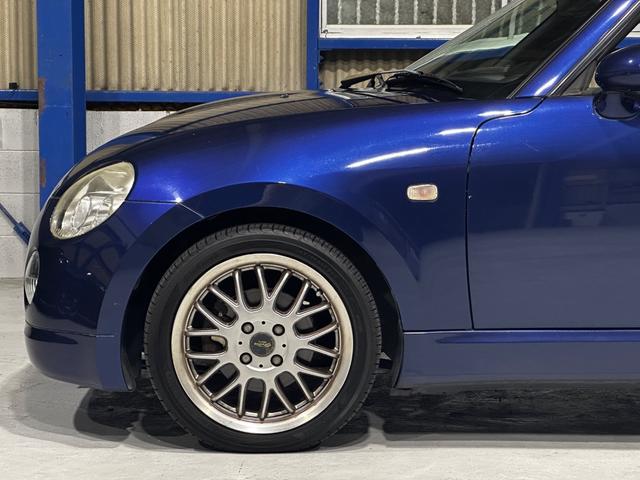 コペン アクティブトップ　ＭＴ車　レザーシート　社外マフラー　社外ＡＷ（9枚目）