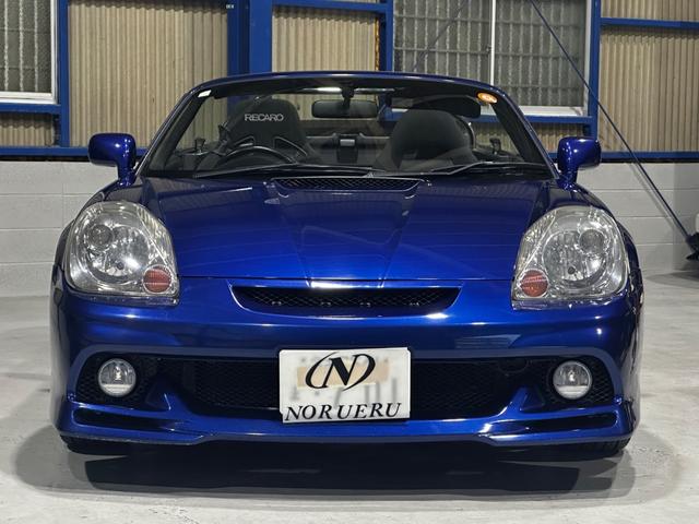 ＭＲ－Ｓ Ｓエディション　アドバンレーシング１６インチ　ＴＥＩＮ車高調　ＴＲＤマフラー　ＴＲＤキャタライザー　ＴＲＤロールバ―　エアロパーツ　レカロシート　幌切れなし（4枚目）