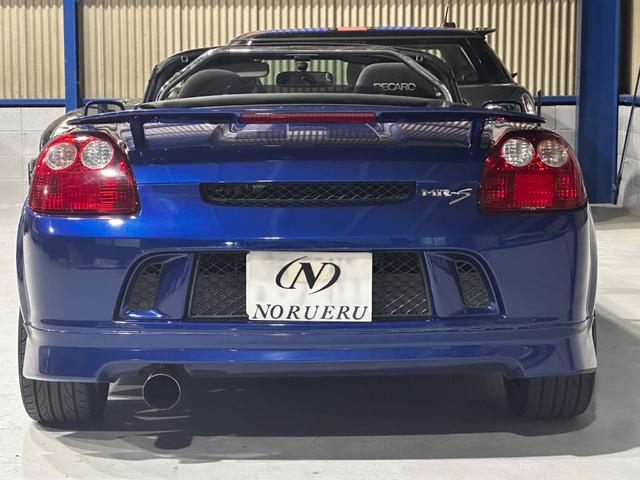 ＭＲ－Ｓ Ｓエディション　アドバンレーシング１６インチ　ＴＥＩＮ車高調　ＴＲＤマフラー　ＴＲＤキャタライザー　ＴＲＤロールバ―　エアロパーツ　レカロシート　幌切れなし（6枚目）