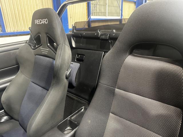 ＭＲ－Ｓ Ｓエディション　アドバンレーシング１６インチ　ＴＥＩＮ車高調　ＴＲＤマフラー　ＴＲＤキャタライザー　ＴＲＤロールバ―　エアロパーツ　レカロシート　幌切れなし（11枚目）