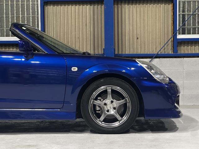 ＭＲ－Ｓ Ｓエディション　アドバンレーシング１６インチ　ＴＥＩＮ車高調　ＴＲＤマフラー　ＴＲＤキャタライザー　ＴＲＤロールバ―　エアロパーツ　レカロシート　幌切れなし（16枚目）