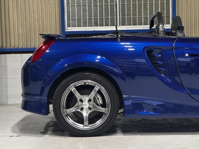 ＭＲ－Ｓ Ｓエディション　アドバンレーシング１６インチ　ＴＥＩＮ車高調　ＴＲＤマフラー　ＴＲＤキャタライザー　ＴＲＤロールバ―　エアロパーツ　レカロシート　幌切れなし（17枚目）