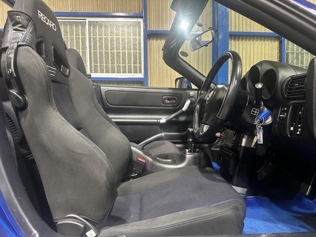 ＭＲ－Ｓ Ｓエディション　アドバンレーシング１６インチ　ＴＥＩＮ車高調　ＴＲＤマフラー　ＴＲＤキャタライザー　ＴＲＤロールバ―　エアロパーツ　レカロシート　幌切れなし（18枚目）