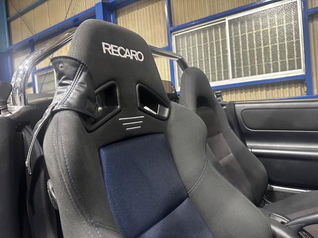 ＭＲ－Ｓ Ｓエディション　アドバンレーシング１６インチ　ＴＥＩＮ車高調　ＴＲＤマフラー　ＴＲＤキャタライザー　ＴＲＤロールバ―　エアロパーツ　レカロシート　幌切れなし（20枚目）