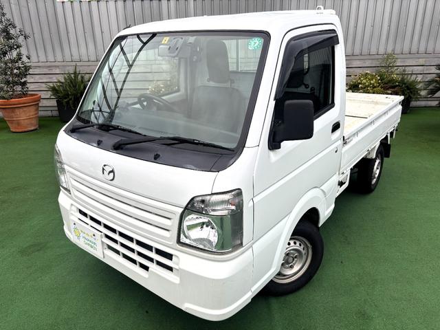 スクラムトラック ＫＣエアコン・パワステ　三方開／エアコン／ラジオ／パワーステアリング／二年車検整備付／積載量３５０ｋｇ／スペアタイヤ／オートマ車／シガーソケット／タイヤサイズ１４５　８０　Ｒ１２　８０　７８Ｎ　ＬＴ（8枚目）