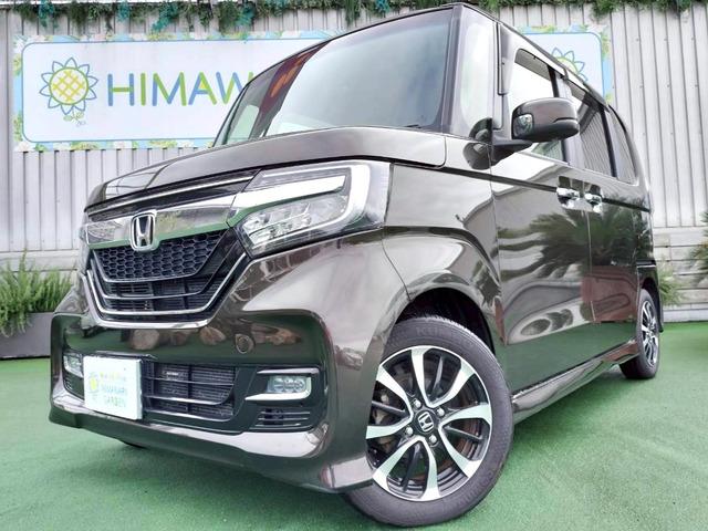 Ｎ－ＢＯＸカスタム Ｇ・Ｌホンダセンシング　パワースライドドア／社外ナビ／バックカメラ／テレビ／Ｂｌｕｅｔｏｏｔｈ／ＥＴＣ／スマートキー／純正アルミ／オートエアコン／ＬＥＤヘッドライト／オートライト／フォグランプ（7枚目）