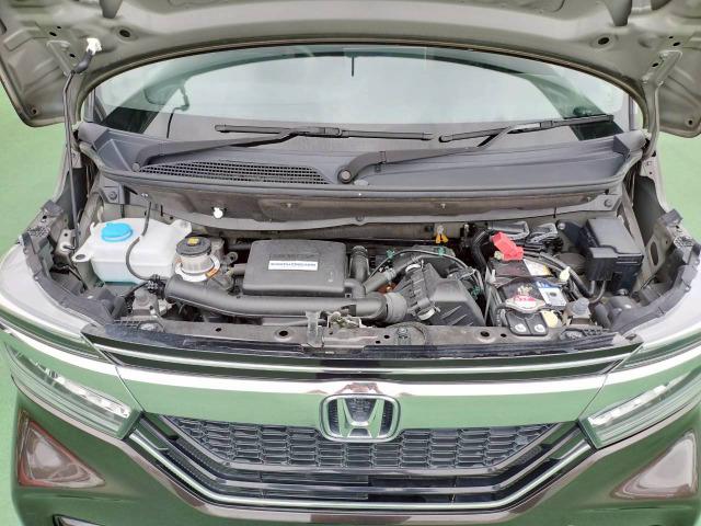Ｎ－ＢＯＸカスタム Ｇ・Ｌホンダセンシング　パワースライドドア／社外ナビ／バックカメラ／テレビ／Ｂｌｕｅｔｏｏｔｈ／ＥＴＣ／スマートキー／純正アルミ／オートエアコン／ＬＥＤヘッドライト／オートライト／フォグランプ（70枚目）