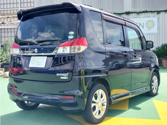 ソリオバンディット ＤＪＥ　レーダーブレーキサポートＩＩ／両側電動スライドドア／衝突軽減ブレーキ／Ｓｔｒａｄａナビ／クルーズコントロール／ＥＴＣ／オートエアコン／スマートキー／フォグランプ／フルセグテレビ／ラジオ／ＣＤ（16枚目）