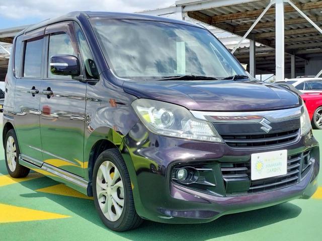 ソリオバンディット ＤＪＥ　レーダーブレーキサポートＩＩ／両側電動スライドドア／衝突軽減ブレーキ／Ｓｔｒａｄａナビ／クルーズコントロール／ＥＴＣ／オートエアコン／スマートキー／フォグランプ／フルセグテレビ／ラジオ／ＣＤ（18枚目）