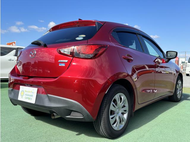 デミオ 13S SCBS/BSM/マツダコネクトナビ/スマートキー/フルセグテレビ/Bluetooth/オートライト/LEDヘッドライト/シートヒーター/ミッションモード付/オートエアコン/ワンオーナー(15枚目)