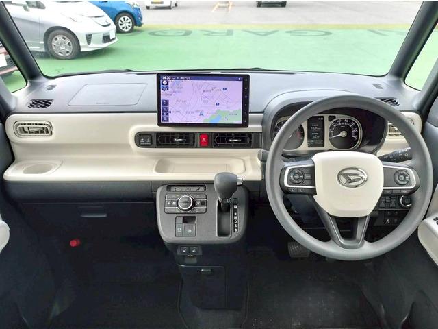 ムーヴキャンバス ストライプスＧターボ　両側電動スライドドア／スマートアシスト／純正１０型ナビ／フルセグテレビ／Ｂｌｕｅｔｏｏｔｈ／バックカメラ／ＬＥＤ／スマートキー／コーナーセンサー／シートヒーター／レーダークルーズコントロール（6枚目）