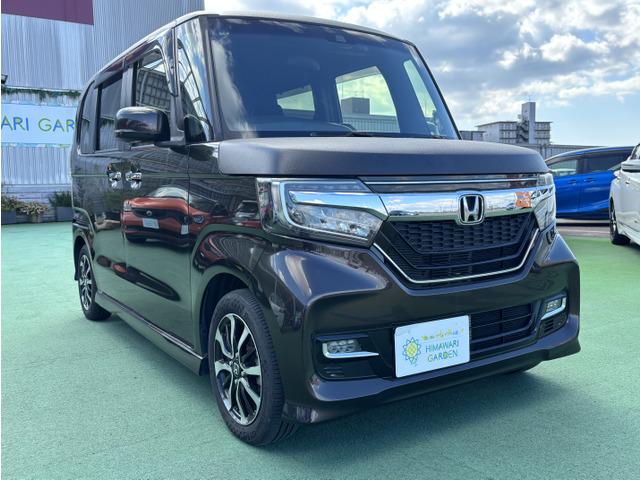 N-BOXカスタム G・Lホンダセンシング 両側電動スライドドア/純正Gathers8型ナビ/バックカメラ/スマートキー/フルセグテレビ/LEDヘッドライト/オートライト/ETC/Bluetooth/ボンネット・ルーフ ラプター塗装(18枚目)