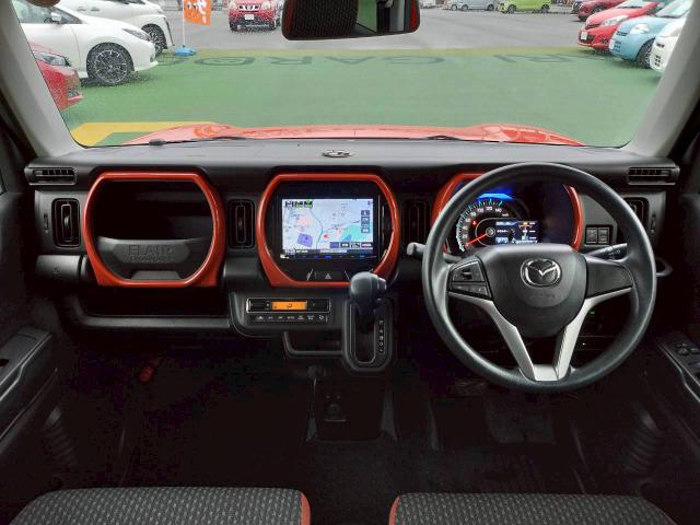 フレアクロスオーバー ハイブリッドＸＧ　ＫＥＮＷＯＯＤ８型ナビ／バックカメラ／シートヒーター／ＥＴＣ／コーナーセンサー／衝突軽減ブレーキ／オートエアコン／Ｂｌｕｅｔｏｏｔｈ接続／フルセグテレビ／スマートキー／オートライト／ルーフキャリア（6枚目）