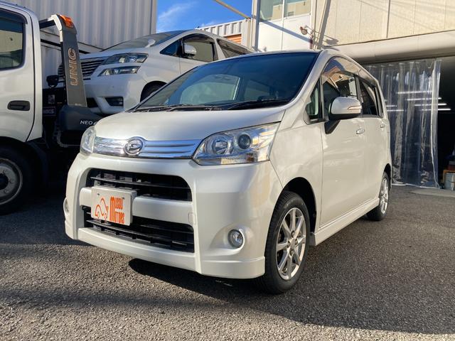 ムーヴ カスタム　Ｇ　走行距離無制限１年保証付　タイヤ４本新品　ナビ　ＣＤ・ＤＶＤ再生　スマートキー　プッシュスタート　アイドリングストップ（12枚目）