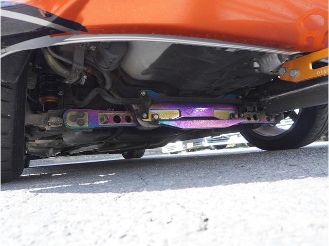 シビック タイプR フルラッピング RAYS te37SL DIREZZA z3 スパルコフルバケ 車高調 ASRサブフレーム 調整式アッパーアーム メッシュブレーキホース プロジェクトマイクロパッド 社外エアクリ(23枚目)