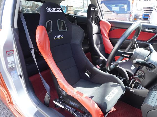 シビック タイプR フルラッピング RAYS te37SL DIREZZA z3 スパルコフルバケ 車高調 ASRサブフレーム 調整式アッパーアーム メッシュブレーキホース プロジェクトマイクロパッド 社外エアクリ(28枚目)