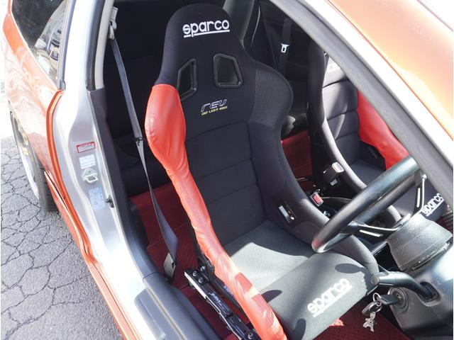 シビック タイプR フルラッピング RAYS te37SL DIREZZA z3 スパルコフルバケ 車高調 ASRサブフレーム 調整式アッパーアーム メッシュブレーキホース プロジェクトマイクロパッド 社外エアクリ(29枚目)