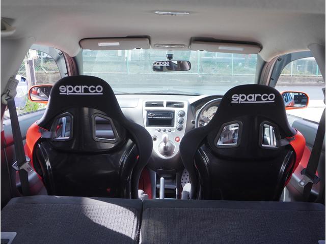 シビック タイプR フルラッピング RAYS te37SL DIREZZA z3 スパルコフルバケ 車高調 ASRサブフレーム 調整式アッパーアーム メッシュブレーキホース プロジェクトマイクロパッド 社外エアクリ(41枚目)