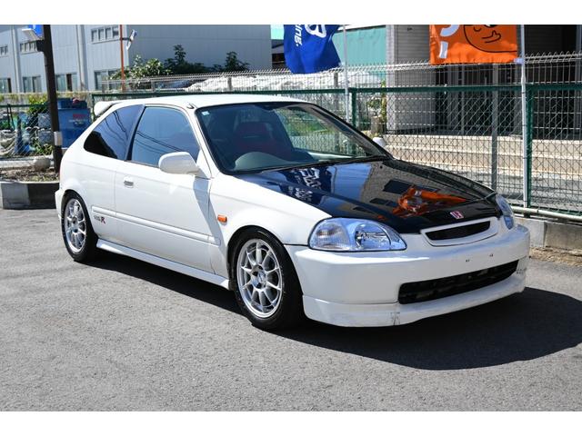 シビック タイプR レースベース 当店ユーザー様買取車 VTEC B16B 5MT エアコン・パワステ・内装付き 新品RG車高調 エンケイ16インチAW フジツボエキマニ 5ZIGENマフラー ブリッドフルバケ ナルディステアリング(2枚目)