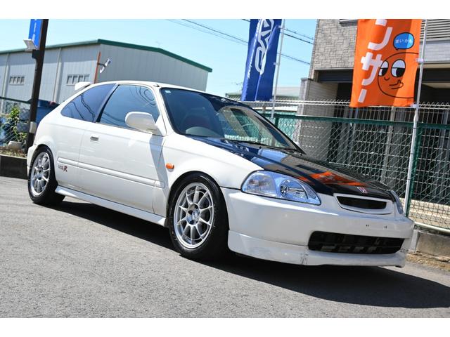 シビック タイプR レースベース 当店ユーザー様買取車 VTEC B16B 5MT エアコン・パワステ・内装付き 新品RG車高調 エンケイ16インチAW フジツボエキマニ 5ZIGENマフラー ブリッドフルバケ ナルディステアリング(13枚目)