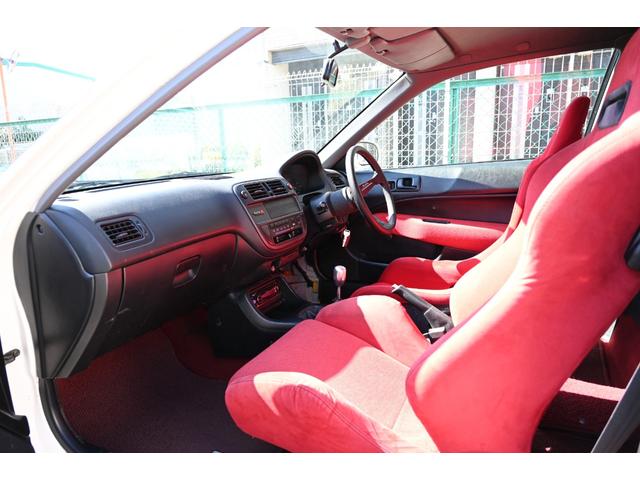 シビック タイプR レースベース 当店ユーザー様買取車 VTEC B16B 5MT エアコン・パワステ・内装付き 新品RG車高調 エンケイ16インチAW フジツボエキマニ 5ZIGENマフラー ブリッドフルバケ ナルディステアリング(17枚目)