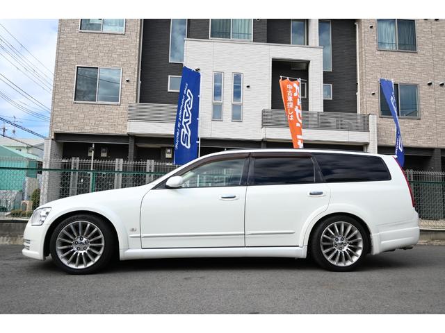 ステージア アクシス350S オーテック VQ35DE 6MT 18インチAW ハーフレザーシート カロッツェリアナビ Bカメラ ETC 車検8年7月まで(3枚目)