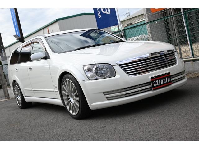 ステージア アクシス350S オーテック VQ35DE 6MT 18インチAW ハーフレザーシート カロッツェリアナビ Bカメラ ETC 車検8年7月まで(31枚目)