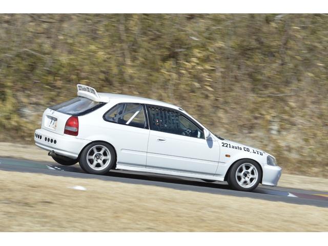 シビック SiR ホンダワンメイクレース サーキットフェスタ2025 テンロク ラジアルクラス チャンピオンカー 書類あり レースカーだけど車検取得できる仕様なんです。(7枚目)