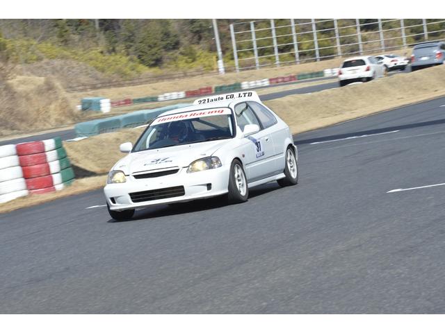 シビック SiR ホンダワンメイクレース サーキットフェスタ2025 テンロク ラジアルクラス チャンピオンカー 書類あり レースカーだけど車検取得できる仕様なんです。(10枚目)
