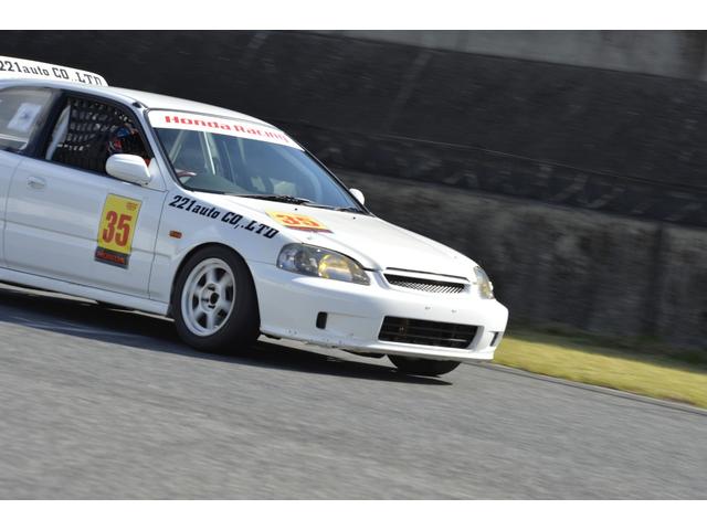 シビック SiR ホンダワンメイクレース サーキットフェスタ2025 テンロク ラジアルクラス チャンピオンカー 書類あり レースカーだけど車検取得できる仕様なんです。(12枚目)