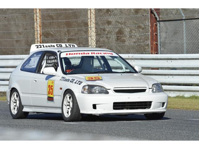 シビック SiR ホンダワンメイクレース サーキットフェスタ2025 テンロク ラジアルクラス チャンピオンカー 書類あり レースカーだけど車検取得できる仕様なんです。(13枚目)